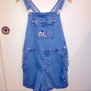 Mickey Mouse Overalls 90s Vintage
